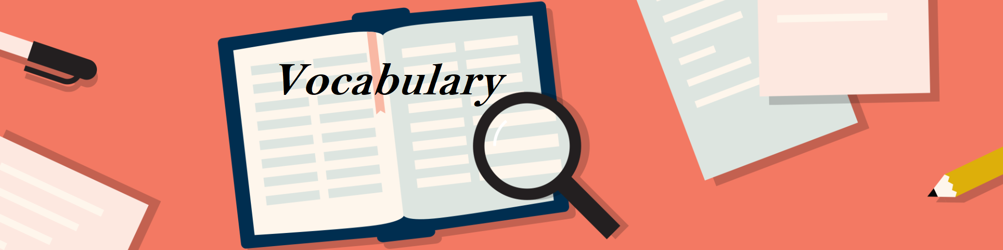 Lesson 1: Vocabulary Banner